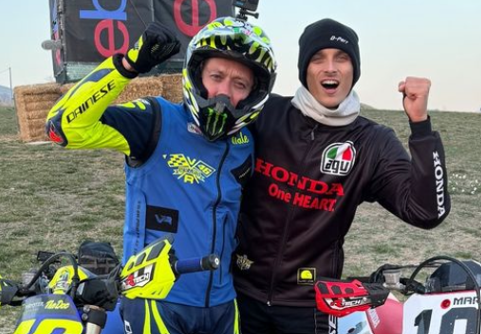 Luca Marini wins ‘Americana’ race at Valentino Rossi’s 100km of Champions